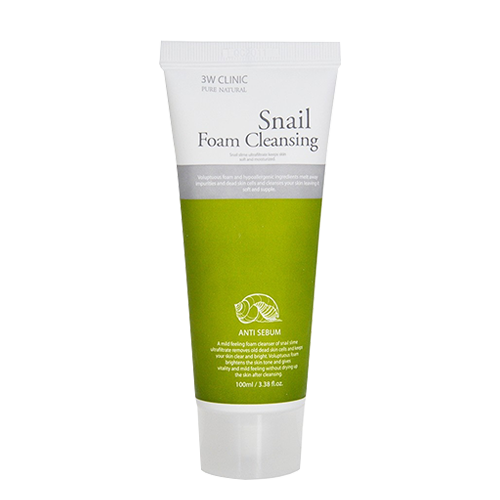 [3W CLINIC] SNAIL FOAM CLEANSING