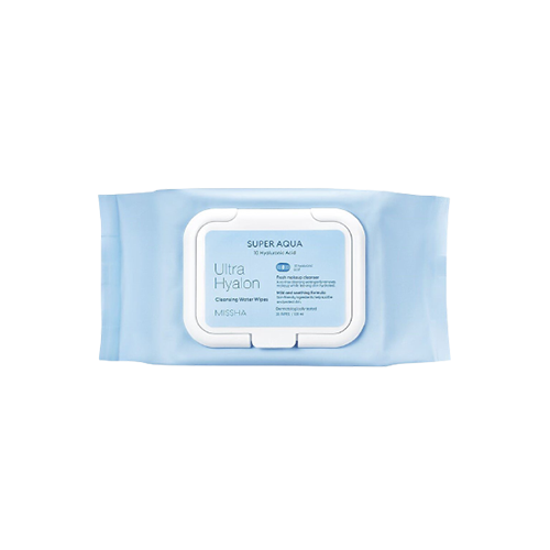[SAUHCWW30EA139ML] [MISSHA] SUPER AQUA ULTRA HYALRON CLEANSING WATER WIPES (30EA/139ML)