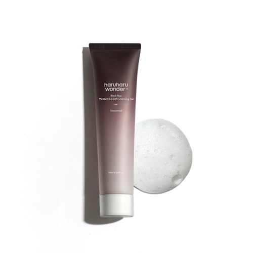[BRM5SCG1] [HARUHARU WONDER] BLACK RICE MOISTURE 5.5 SOFT CLEANSING GEL 100ML