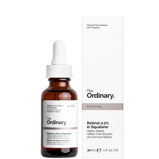 [R0IS3] [THE ORDINARY] RETINOL 0.2% IN SQUALANE 30ML