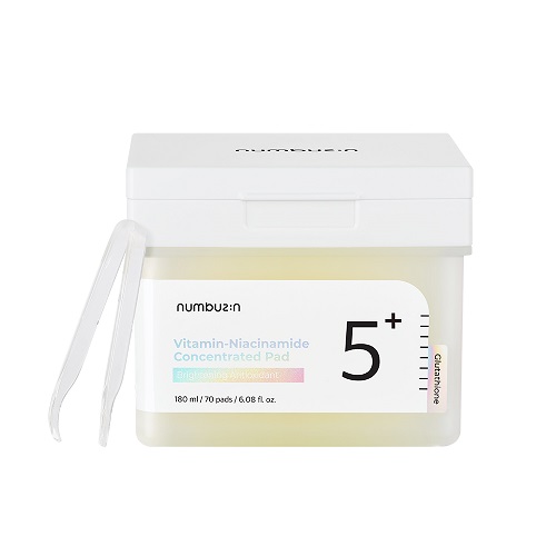 [NVCP70EA] [NUMBUZIN] NO.5 VITAMIN-NIACINAMIDE CONCENTRATED PAD (70EA)180ML